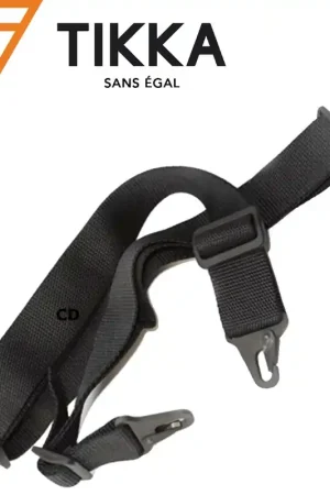 Prix Réduit Bretelle De Transport Tikka 40mm Noire T3, T3x Et TRG Sako