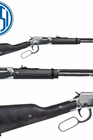 Carabine Rossi Rio Bravo Nickel Black 22LR Offre Limitée