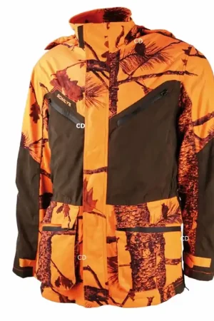 Veste Homme Somlys 475 Multi Hunt Camouflage Orange Jusqu’à Épuisement Des Stocks