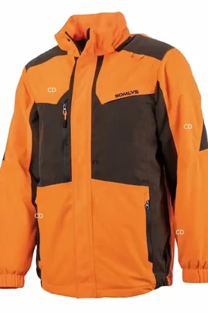 Veste Homme Somlys 414N Classy Warm JKT Orange Et Verte Dernier Modèle