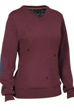 Pull Femme Club Interchasse Arthemis Prune Achat Immédiat