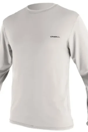 Dernière Chance Lycra homme O'Neill manches longues Basic Skins Blanc cassé