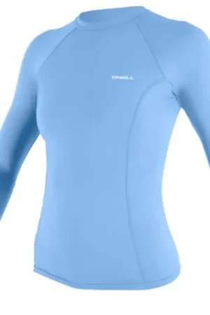 Expédition Rapide Lycra femme manches longues O'Neill Basic Skins Bleu Azur