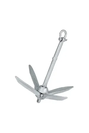 Ancre Marine grappin Plastimo à pelles effilées - 0.7 Kg Top Vente