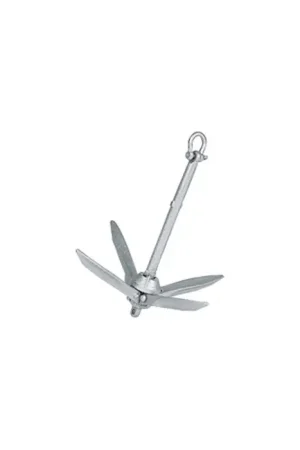 Ancre Marine grappin Plastimo à pelles éffilées - 2.3 Kg Promotion