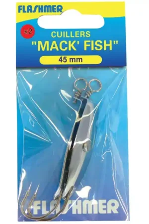 2 Cuillers Mack' Fish 45 mm Nouvelle Collection