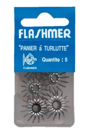 5 Paniers à Turluttes Simple 20 mm Prix Cassé