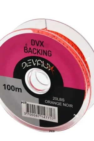 Backing Devaux Orange Noir 50M 20Lbs Jusqu’à Épuisement Des Stocks