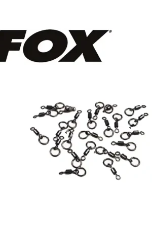 Nouvelle Collection EMERILLONS FLEXI RING SWIVEL FOX PAR 10