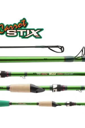 CANNE MER SPINNING CARROT STIX WILD WILD VERTE PRO 2M29 MEDIUM 2 BRINS Usine Directe