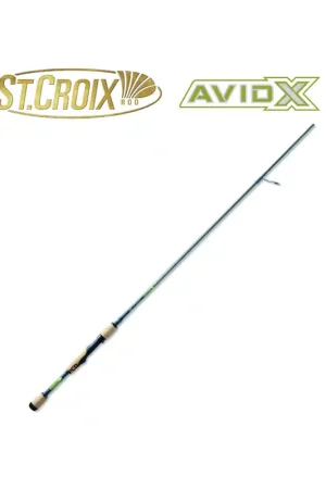 Solde CANNE SPINNING ST CROIX AVID X FAST 2M13 ML 2 BRINS