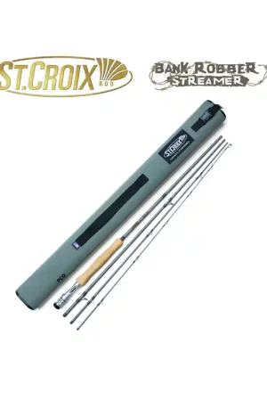 CANNE MOUCHE ST CROIX LEGEND BANK ROBBER 9 PIEDS SOIE 5 4 BRINS Prix Choc