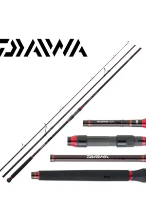 Authentique CANNE MER DAIWA GRANDWAVE BULLE 393AF 3 BRINS