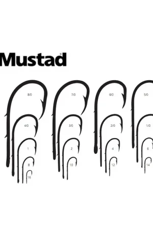 Super Prix HAMECON MUSTAD 92647NP-BN ANGUILLES PAR 25