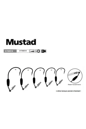 HAMECONS MUSTAD POWER LOCK PLUS PAR 3 Paiement Sécurisé