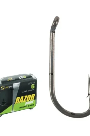 Bon Marché Hameçons Carp Spirit Razor Point Long Shank Par 10