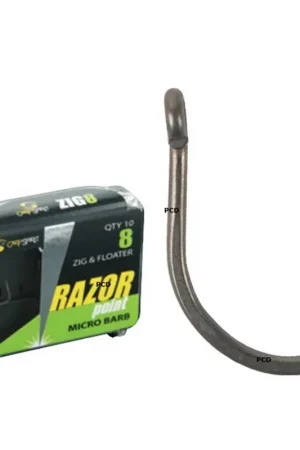 Hameçons Carp Spirit Razor Point Zig & Floater Par 10 Prix Promo