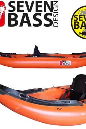 KAYAK GONFLABLE SEVEN BASS IRONCLAD Haute Qualité