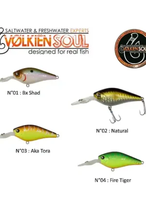 Achat Immédiat LEURRES FLOTTANT VOLKIEN SOUL CRANK VS 150