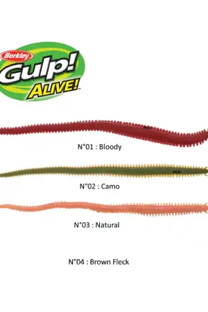 Seulement Aujourd’hui LEURRES GULP ALIVE NEREIS PAR 14