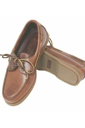 Achat Immédiat Chaussures Skipper Lalizas cuir et semelle marron