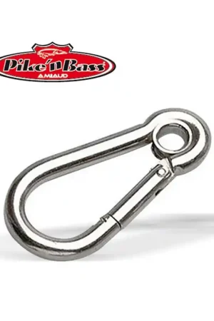 MOUSQUETON POMPIER A OEIL INOX PIKE'N BASS Nouveauté
