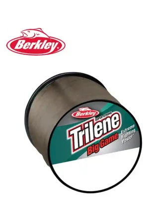 NYLON BERKLEY TRILENE BIG GAME 1/4LB SPOOL BROWN 1000M Prix Promo