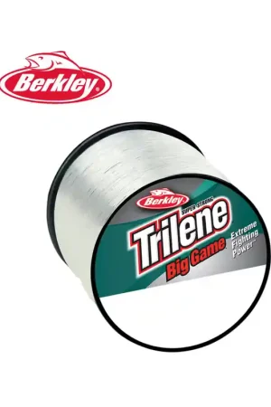 NYLON BERKLEY TRILENE BIG GAME 1/4LB SPOOL CLEAR Offre Spéciale