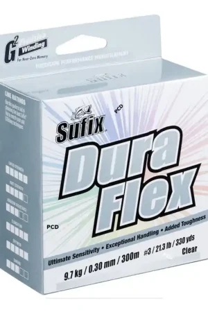 Certifié Nylon Sufix Duraflex Clear 300M