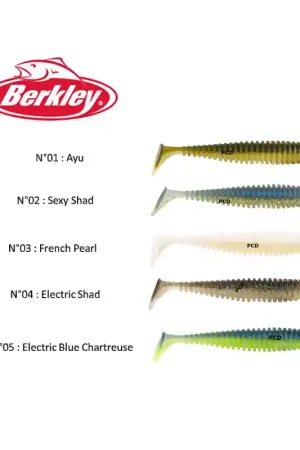 Leurres Souples Berkley Powerbait Power Swimmer 7cm Par 8 Haute Qualité