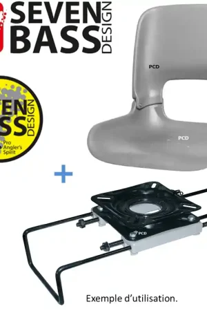 ASSISE PIVOTANTE 360 SEVEN BASS Prix Choc