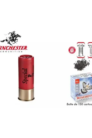 Promotion Saisonnière PACK CARTOUCHES WINCHESTER SPECIAL PIGEON N°6 PAR 150