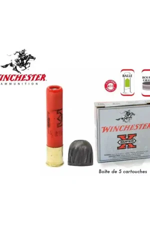 BALLES SUPER SPEED X PLUS 410/65 WINCHESTER PAR 5 Pas Cher