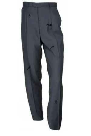 Pantalon Homme Cityguard A Pinces Gris Anthracite Nouvel Arrivage