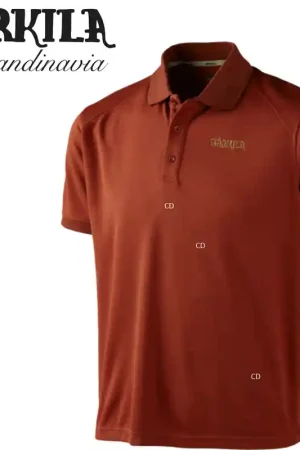 Réduction POLO HARKILA GERIT BURNT ORANGE