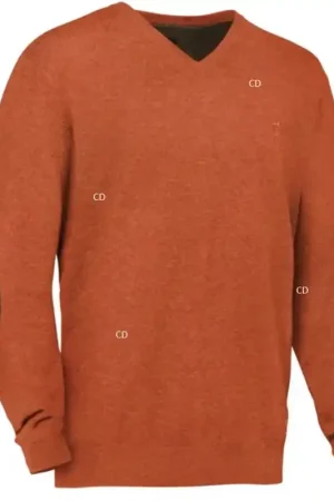 Meilleur Prix Pull Homme Club Interchasse Weslon Rouille