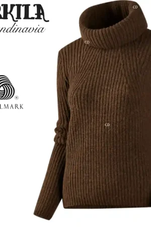 PULL FEMME HARKILA TORUN SLATE BROWN Pas Cher