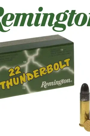 Cartouches Remington 22LR Thumderbolt Par 500 Usine Directe
