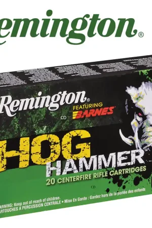 Acheter En Ligne BALLES REMINGTON HOG HAMMER OGIVE BARNES 168 GR TSX 30-06 Sprg PAR 20