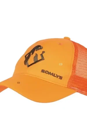 Bon Plan Casquette Homme Somlys Orange Fluo Maille 920