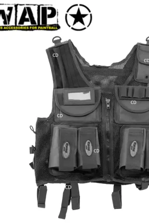 Livraison Express GILET COMMANDO SWAP COMPLET NOIR