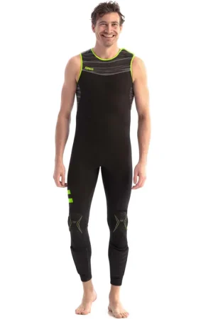 Jobe Toronto 2mm Jet Long John combinaison homme avec protège-tibias S Réduction