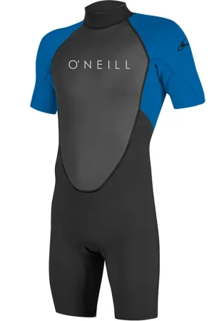 Oneill Reactor-2 2mm shorty enfant fermeture dos noir/bleu 122 Retour Gratuit