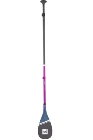 red paddle pagaie Hybrid Carbon violette 3 pieces Soldes