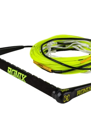 Authentique Ronix Combo 5.0 w/ 80ft. R6 corde de wakeboard jaune One Size