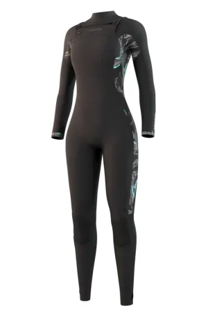 Petit Prix Mystic Dazzled Fullsuit 5/3mm noir double fermeture avant combinaison femme XS