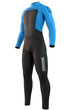 Mystic Star Fullsuit 4/3mm bleu fermeture dos combinaison homme XS Prix Cassé