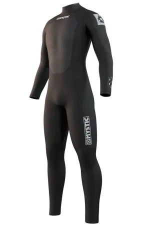 Retour Gratuit Mystic Star Fullsuit 4/3mm noir fermeture dos combinaison homme XS