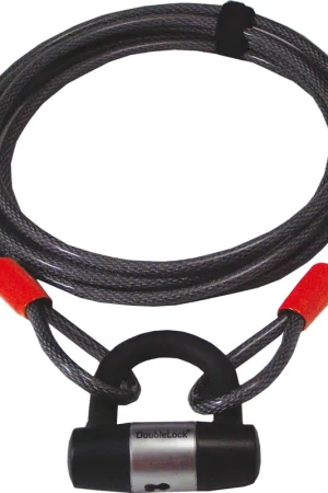 Prix Choc Double Lock câble antivol 500 One Size
