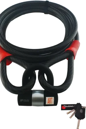Marque Double Lock câble Antivol BEAST ART One Size